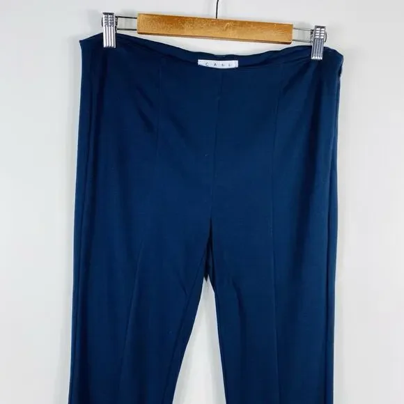 Cabi Ankle Pants 6 Navy Blue Newport 814 Casual Career